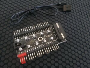 Сплітер DeepCool MOLEX на 10 кулерів 4 pin LED підсвічування (Новий)