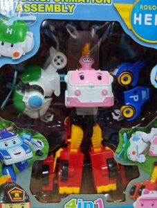 Трансформер Robocar Poli 4в1 Робокар Полі 83608-4C 23*12*24 см