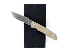 Складаний ніж Kizer Nick Swan Matanzas Frame Lock Titan/Micarta, S35VN