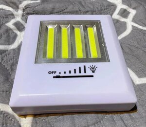 Lamp Avt, 4 світлодіоди Bright Cob, 4 батареї AA, Dimmer