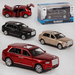 Машинка металева Rolls Royce Cullinan 1:32 іграшка автомоделька