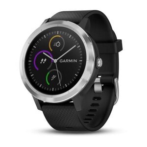 Смарт-годинник Garmin Vivoactive 3 Black with Stainless (010-01769-01)