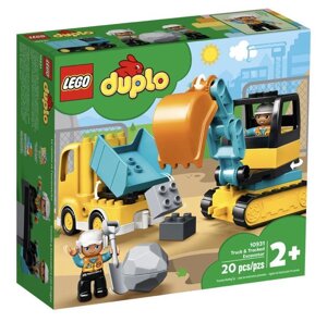 LEGO DUPLO Вантажівка та гусеничний екскаватор (10931)