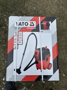 Будівельний пилосос YATO YT-85716 1600Вт, 30л, HEPA фільтр