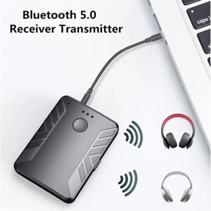 Bluetooth 5.0 приймач / передавач з акумулятором. Трансмітер / ресивер