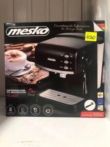 Рожкова кофеварка еспресо Mesko MS 4409