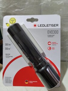 Ліхтарик LEDLENSER EVO 300 Германия