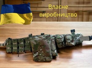 РПС Тактичний Розгрузочний пояс з підсумками. Ремінь армійський