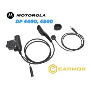 Кнопка PTT для Motorola DP4400 / DP4800 до активних наушників