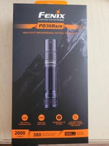 Fenix Pd36r Pro, 2800 lumens, тактичний ліхтар