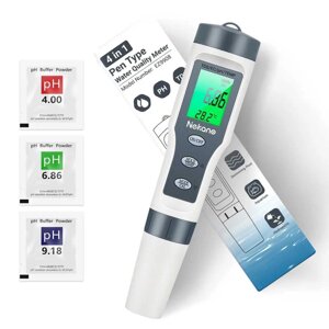 Аналізатор цифровий якісний елемент води nekano ph tester 4 в 1