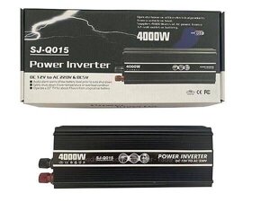 Перетворювач напруги 4000W 12V-220V SJ-Q015 Inverter INVERTER