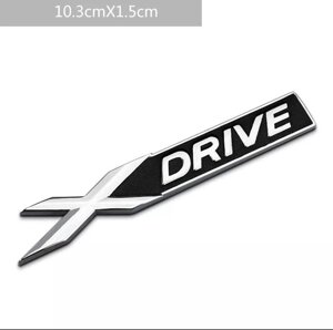 Шильдик BMW X-drive xDrive GT БМВ брелок Х5 Х3 Х6