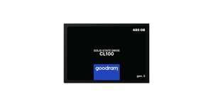 Новий SSD Goodram CL100 120 Gb SATA III 2,5″ GEN. 3TLC 3D