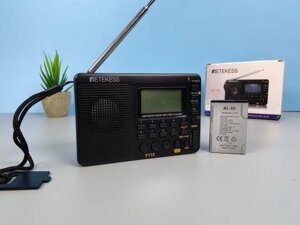 Радіоприймач FM AM SW MP3 плеєр Retekess V115 ЗВУК!!