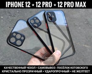 Чохол прозорий на iPhone 12 Pro Max Не жовтіє. Clear Case