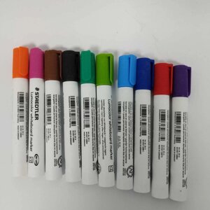 Маркери для білих дощок STAEDTLER 351 B10 Lumocolor Bullet Tip