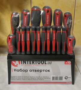 Набір викруток Intertool VT-3350 (18 штук) (новий, магазин)