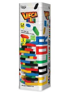 Гра Vega Color (вега, вежа, дженга, джанга, jenga) Danko Toys