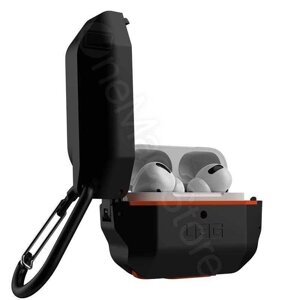 Чохол UAG Hardcase Для Airpods 1/2/Pro (Чорний/Зелений]