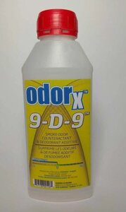 Засіб від запаху гару, диму ODORx 9-D-9 (США), концентрат, 0,475л