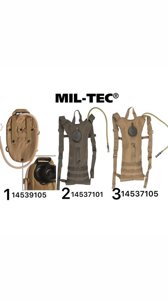 Гідратор для води Mil-Tec 3Л Олива, Койот 145371