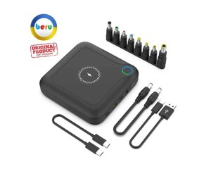 GP12 Павербанк для Ноутбука 24000 mAh 27-84W PowerBank DC 12-24V +3USB