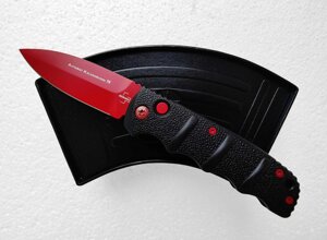 Автоматичний ніж Boker Black Widow Kalashnikov Dagger, Red D2 сталь