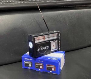 Radio Rotosonic XB-911C, годинник, USB, бездротове посилання, батарея, mp3