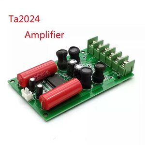 Підсилювач потужності TA2024 2*15W. 12V. Стерео підсилювач T-класу. Аудіо