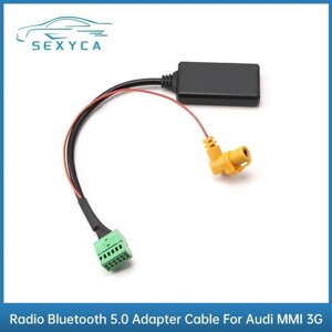 Bluetooth адаптер AUDI Q 5,-7. A4, А5, А6. MMI 3G, аудіо кабель AMI, aux