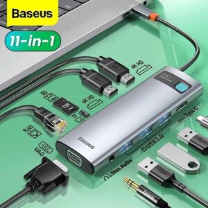 USB-хаб концентратор Baseus 11-in-1 Type-C