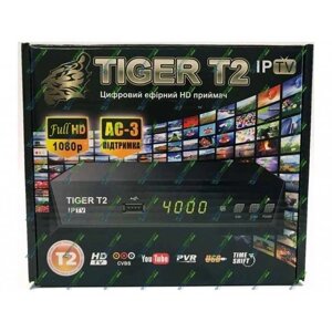 Тюнер T2 Tiger IPTV Usb Ac3 Тільки ДОНЕЦЬКИЙ Новий Наявність