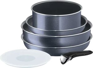 Набір посуду із знімною ручкою Tefal L2319552 Ingenio Elegance 6 Pr.