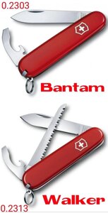 НОВИЙ Ніж Victorinox Bantam 84мм Walker Waiter Recruit Camper Cadet