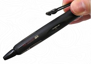 Автоматична кулькова ручка Tombow AirPress, чорна, 0,7 мм