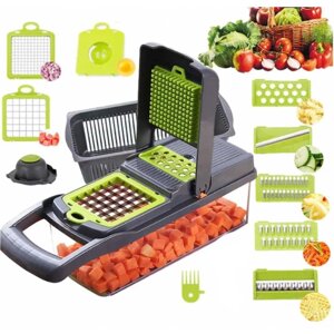 Овощерезка Veggie Slicer 14 в 1: Мультислайсер для швидкого різання овочів та фруктів