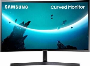 Монітор 23.5 SAMSUNG C24F396FHI CURVED, VA, D-SUB/HDMI,.чорний