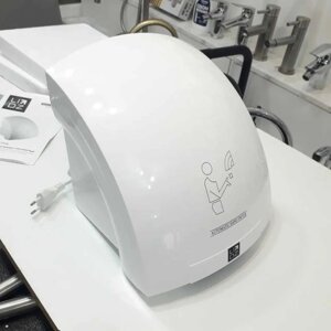 Сушарка для рук сенсорна Lidz 1800W настінна електрична Польща