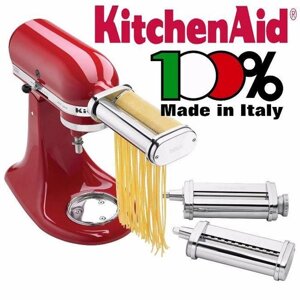 KitchenAid 5KSMPRA тестораскатка та ножі роликові фетучині спагетті