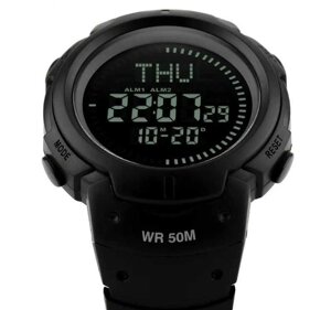 Часи з компасом SKMEI Compass (Black)