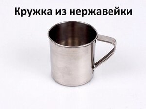 Кухоль з нержавіючої сталі 350 мл A-Plus Cup Metal