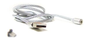 Кабель магнітний круглий Magnetic Cable TypeC MHZ M3 4993 1 м Сірий