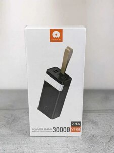 Портативний зарядний пристрій WUW Y108 30000MAH