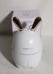 Зволожувач повітря-нічник 2 у 1 Humidifiers Rabbit (новий, магазин)