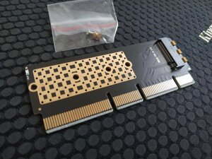 Адаптер M. 2 NVMe SSD на PCIE 3.0 X16 (Новий)