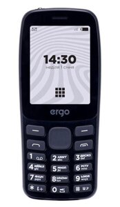 Мобільний телефон Ergo B241 Basic Dual Sim Black