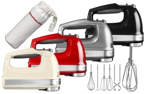 Ручний міксер KitchenAid 5KHM9212 США із аксесуарами різні кольори