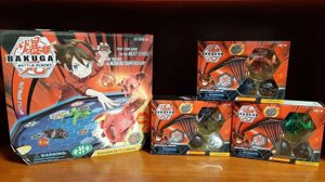 Bakugan. Бакугани. Набори по 3шт, поле для гри, кейс бокс - 299 грн