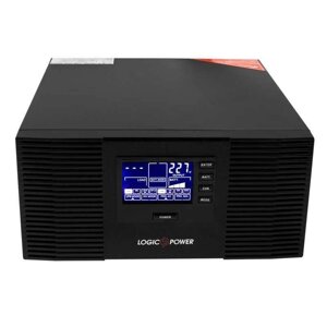 ДБЖ з правильною синусоїдою 12v LogicPower PSW-1500VA (1050 Вт)